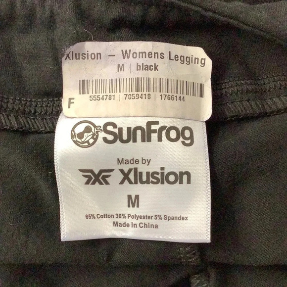 Stars Wars Size Medium Sunfrog buy Xlusion Black Crop Leggings. (Preowned) - Picture 4 of 4